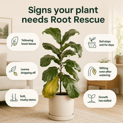 Root Rescue: Probiotic Root Rot Drops for Houseplants | Rhiza